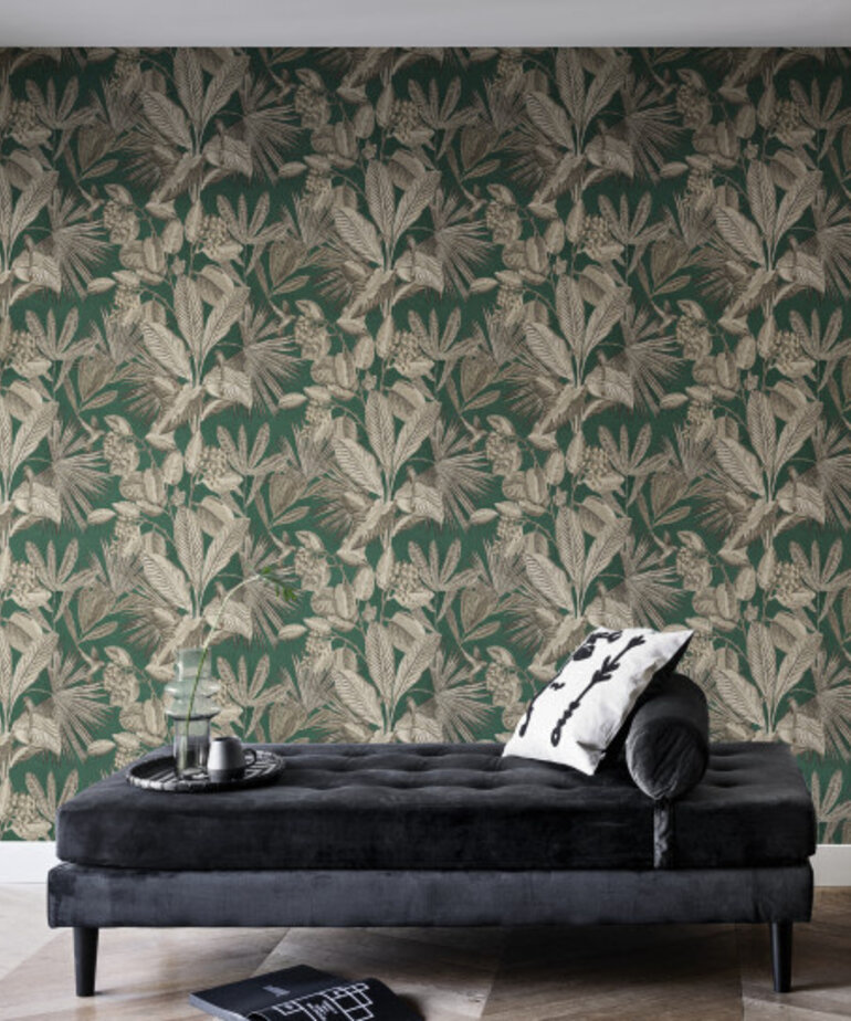 BN Inspire Behang Groene Bladeren 221188