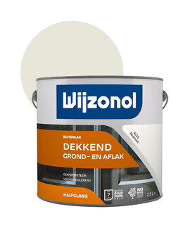 Wijzonol Wijzonol Buitenlak Dekkend Grond- en Aflak Ready Mixed 2,5 Liter