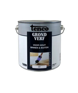 Tenco Grondverf Hout voor Binnen en Buiten Waterbasis