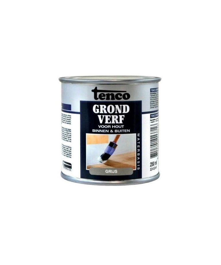 Tenco Grondverf Hout voor Binnen en Buiten Waterbasis
