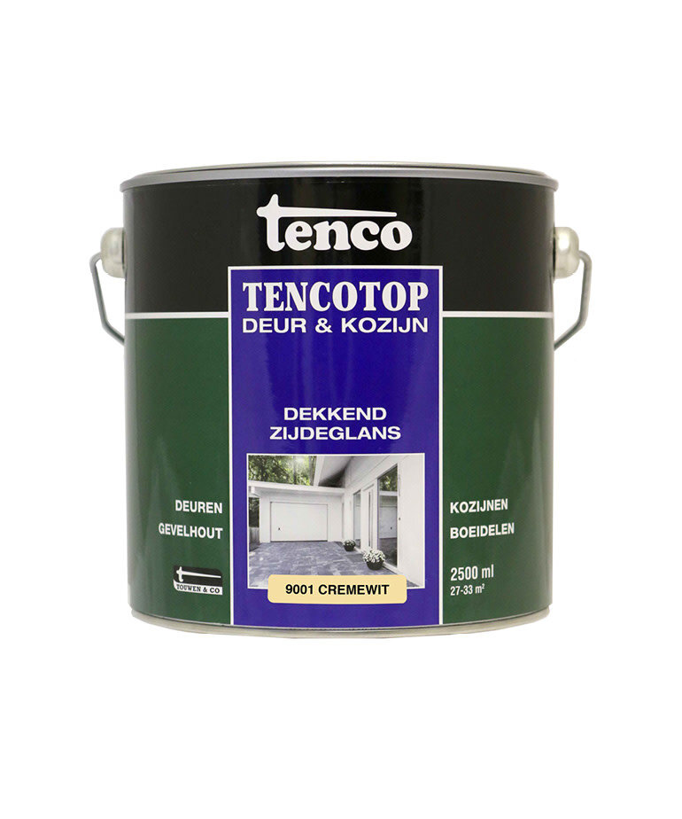 Tencotop Deur en Kozijn Dekkend Zijdeglans