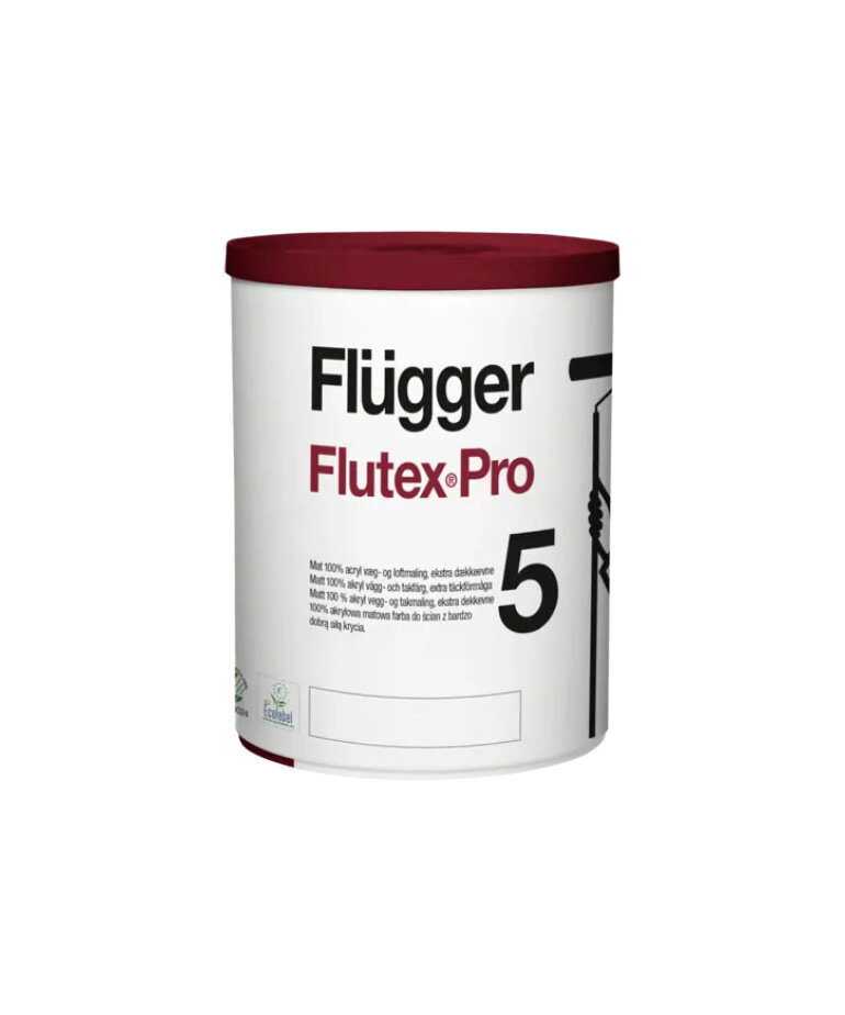 Flügger - assortiment Flügger Flutex Pro 5 Muurverf  Mat