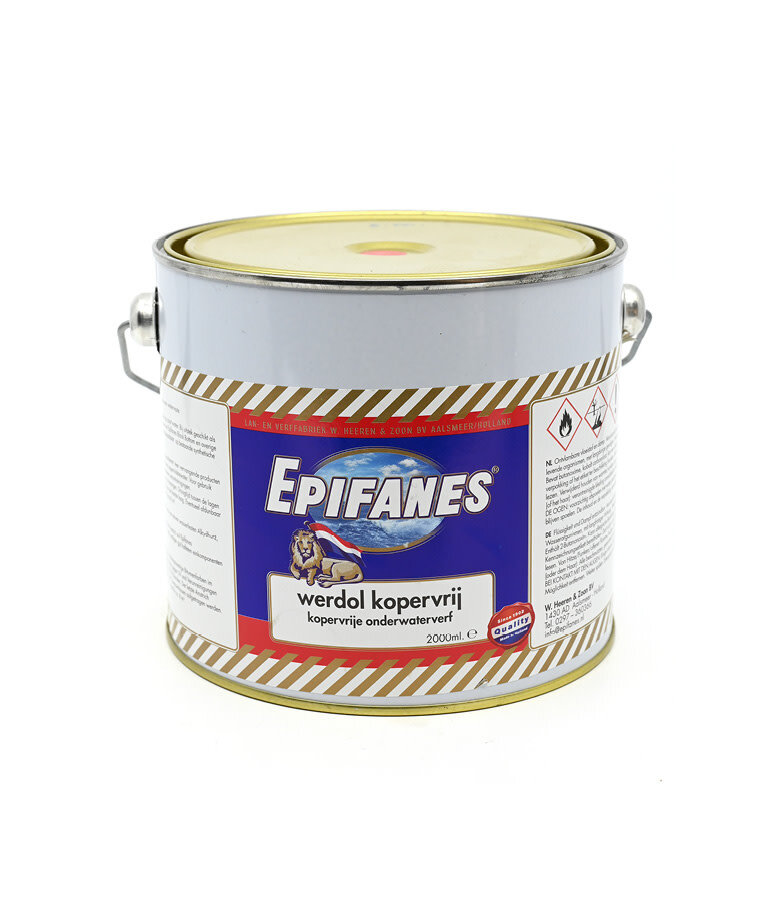 Epifanes - assortiment Epifanes Werdol Kopervrij Onderwaterverf