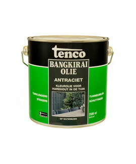 Tenco Bangkirai Olie Antraciet