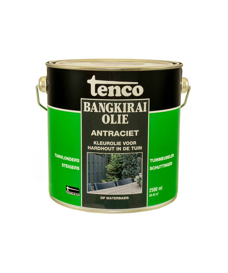 Tenco Bangkirai Olie Antraciet