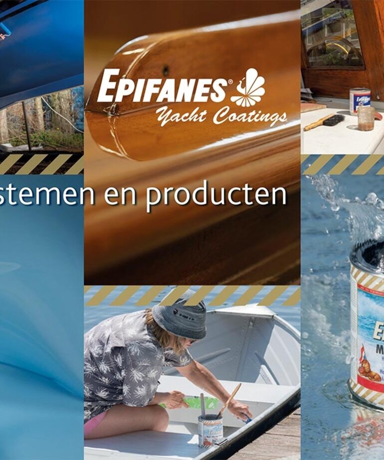 Epifanes - assortiment Epifanes Brochure en Kleurenkaart (Bootlak + Mono-Urethane)