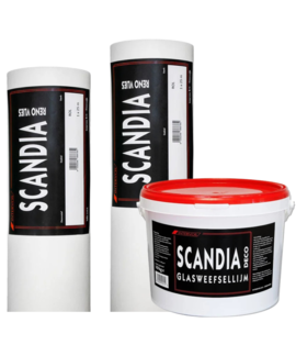 Scandia Renovlies 1392 150 grams 2 Rol 25x1 mtr + 10 kg Lijm
