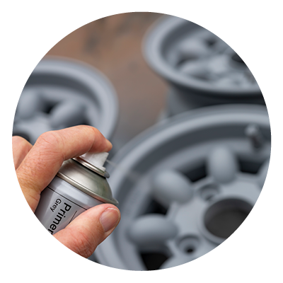 Spuitbus MoTip Blanke Lak