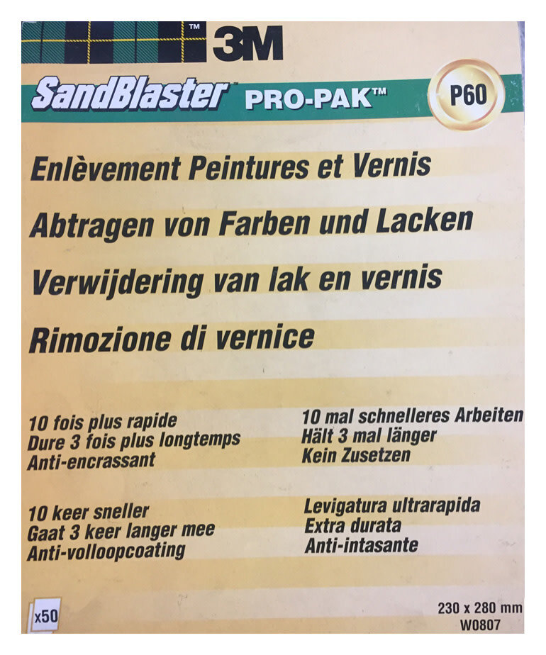 3M SandBlaster Schuurpapier Pro Pak a 50 Vel