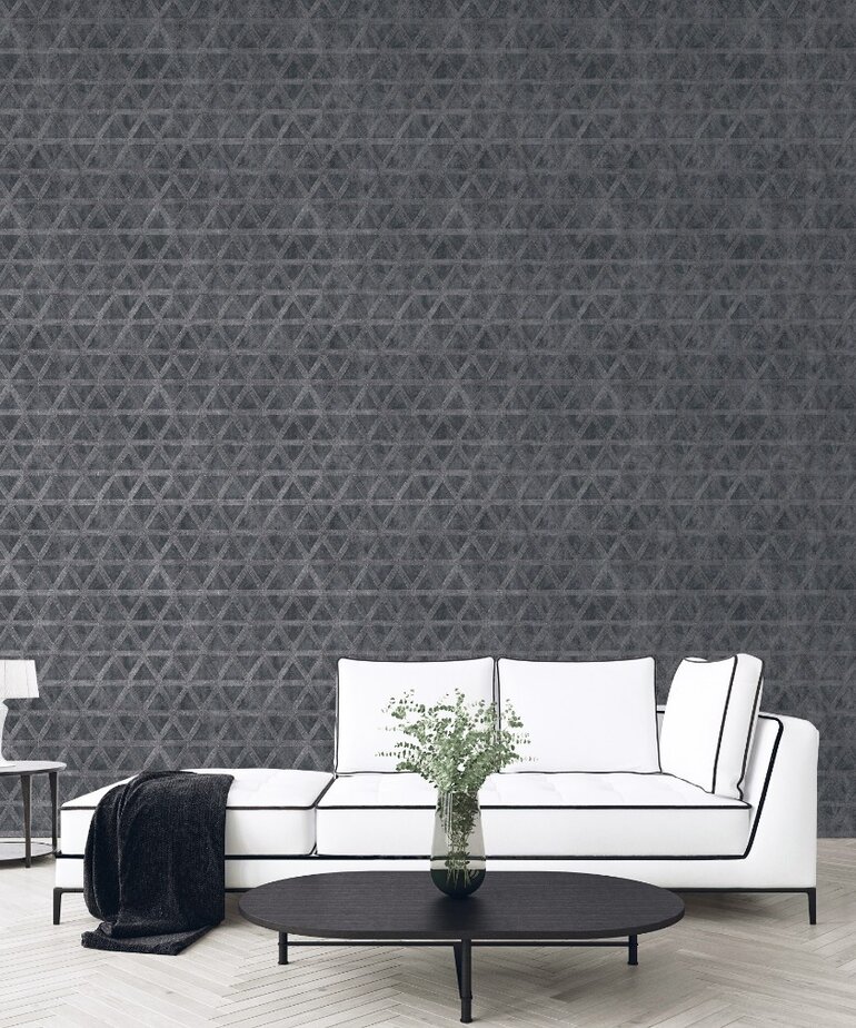 Noordwand Utopia G68010 Zwart Metallic