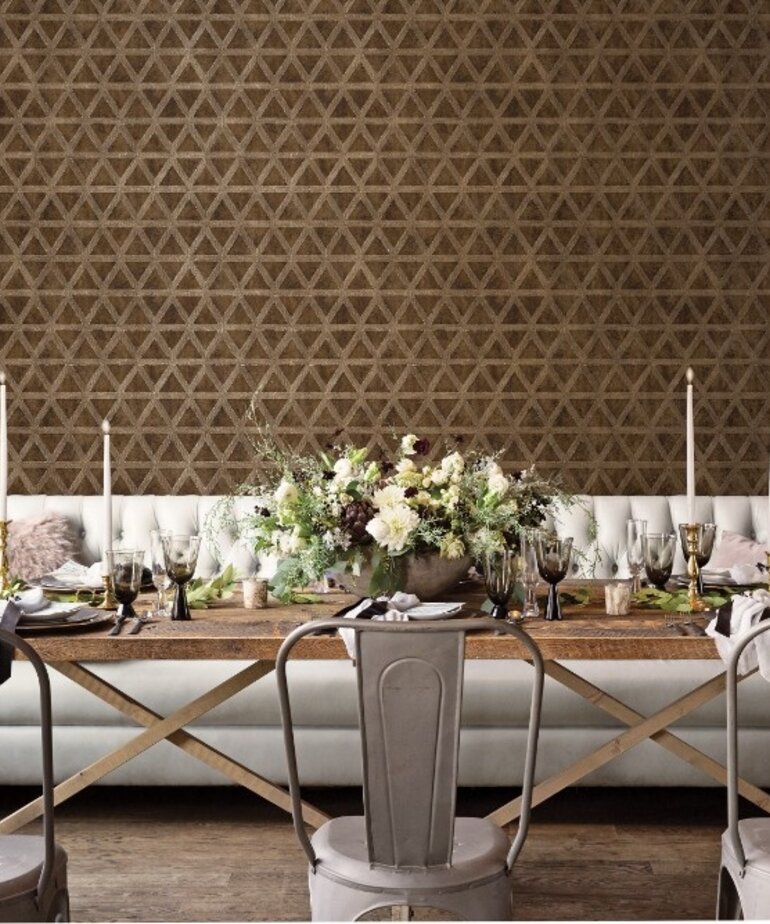 Noordwand Utopia G68011 Bruin Metallic