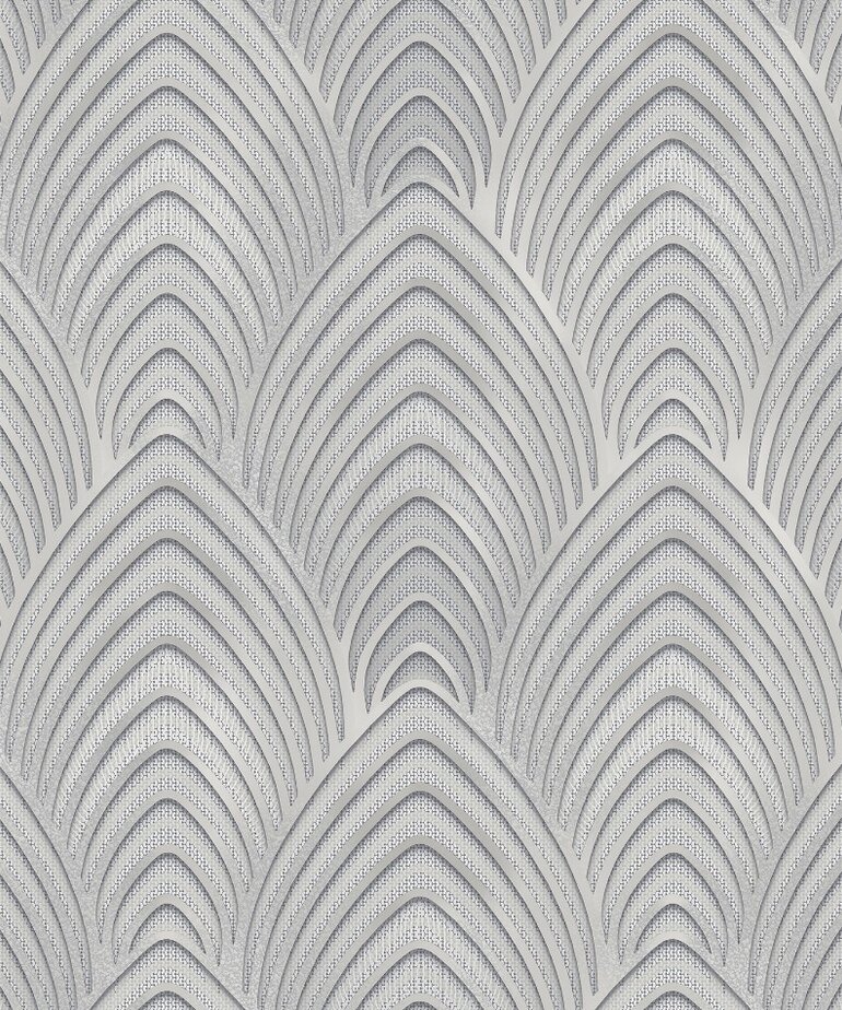 Noordwand Utopia G68017 Grijs Metallic