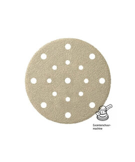 KLS Schuurschijf Rond 150 mm 17 gaten