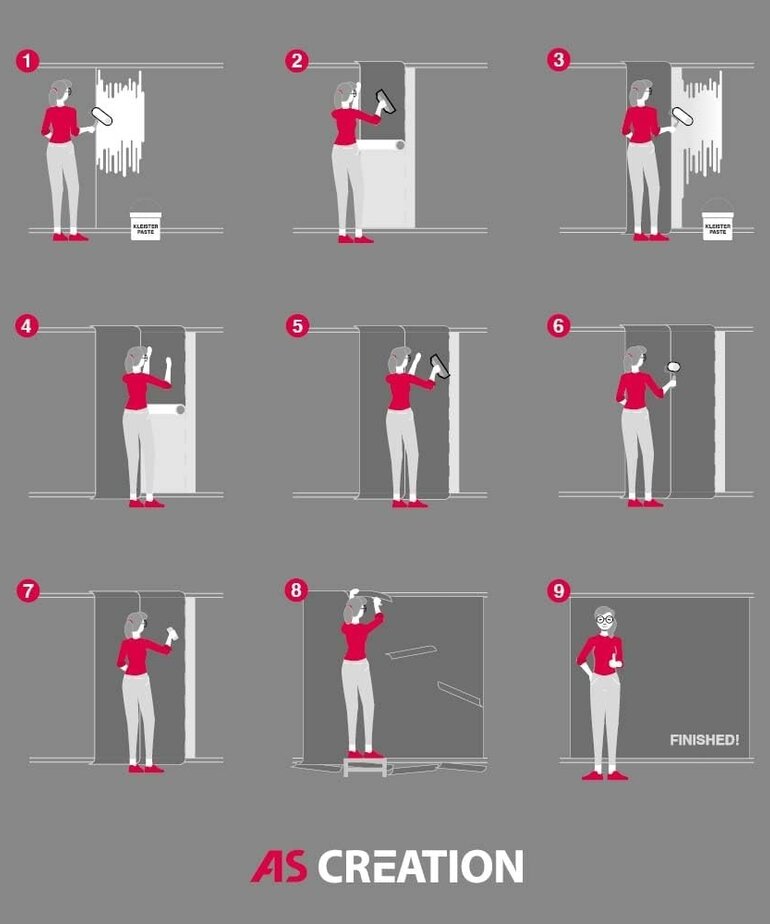 A.S. Création Vlies behanglijm 5-7 Rol