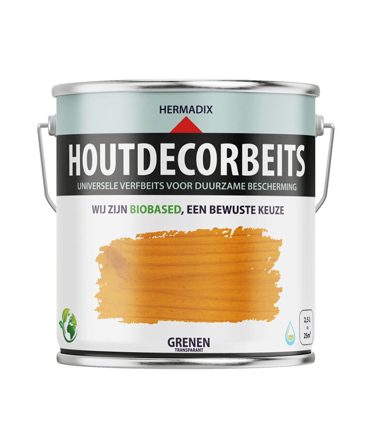 Hermadix Houtdecor Verfbeits Tr 2.5 Liter