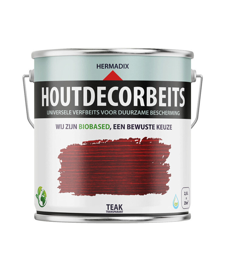 Hermadix Houtdecor Verfbeits Tr 2.5 Liter