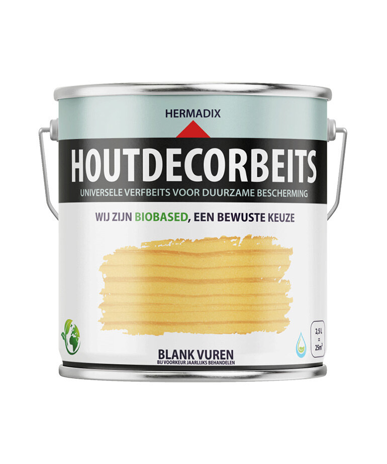 Hermadix Houtdecor Verfbeits Tr 2.5 Liter