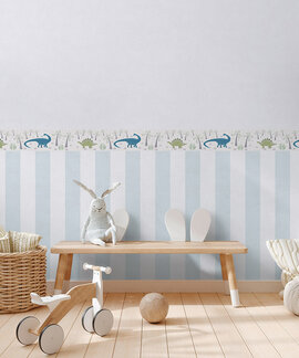 AS Creation Lilly & Luis 771411 / 77141-1 Blauw AS Creation Lilly & Luis 771411 / 77141-1 Blauw