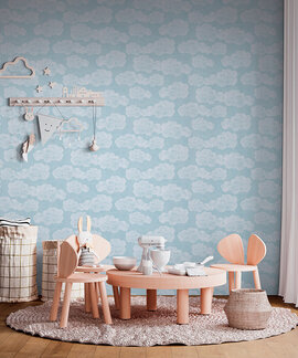 AS Creation Lilly & Luis 771431 / 77143-1 Blauw AS Creation Lilly & Luis 771431 / 77143-1 Blauw