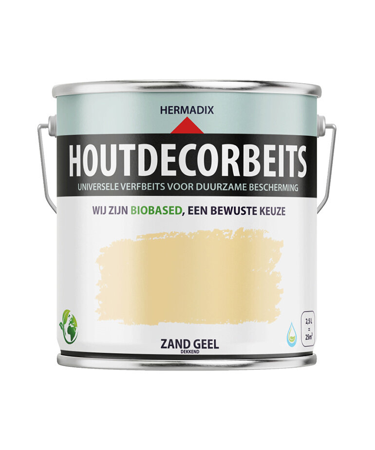 Hermadix Houtdecor Verfbeits Dekkend 2,5 Liter