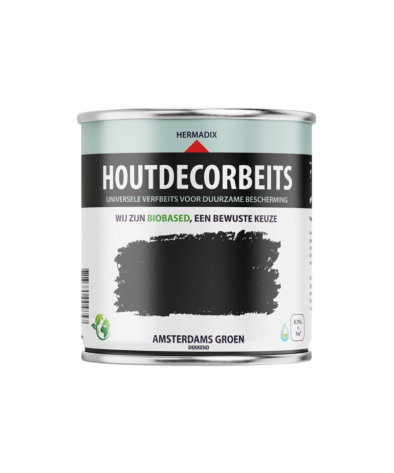 Hermadix Houtdecor Verfbeits Dekkend 750 ml