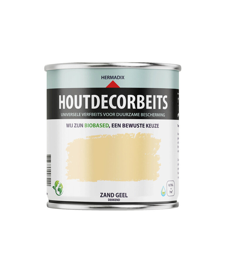 Hermadix Houtdecor Verfbeits Dekkend 750 ml