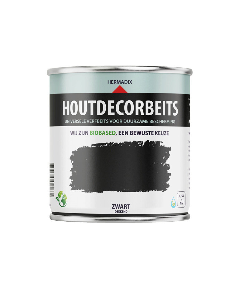Hermadix Houtdecor Verfbeits Dekkend 750 ml