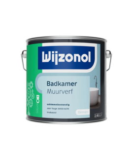Wijzonol - assortiment Wijzonol Badkamer Muurverf Bio