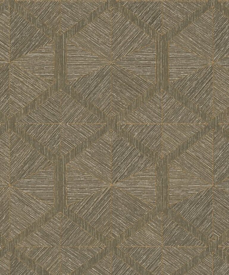 AS Creation My Home My Spa 38690-4 Bruin, Grijs, Metallic, Zilver