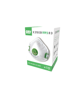 Oxyline - assortiment OXYLINE FFP3 MASKER X310SV R D à 10 STUKS