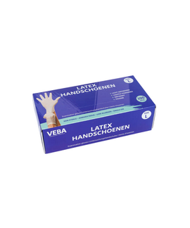 Veba Latex Handschoenen doos a  100 stuks