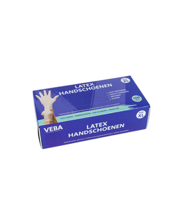 Veba Latex Handschoenen doos a  100 stuks