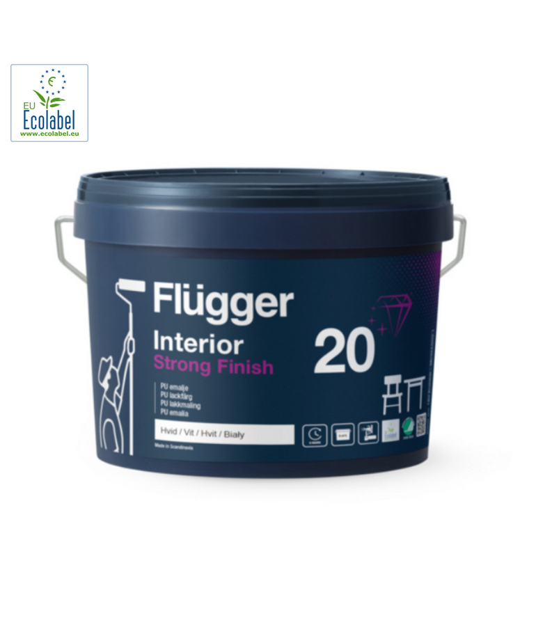 Flügger - assortiment Flügger Interior Strong Finish 20 PU Halfmat