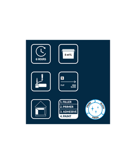 Flügger - assortiment Flügger Iso 5 Isolerende Muurverf  Mat 10 Liter