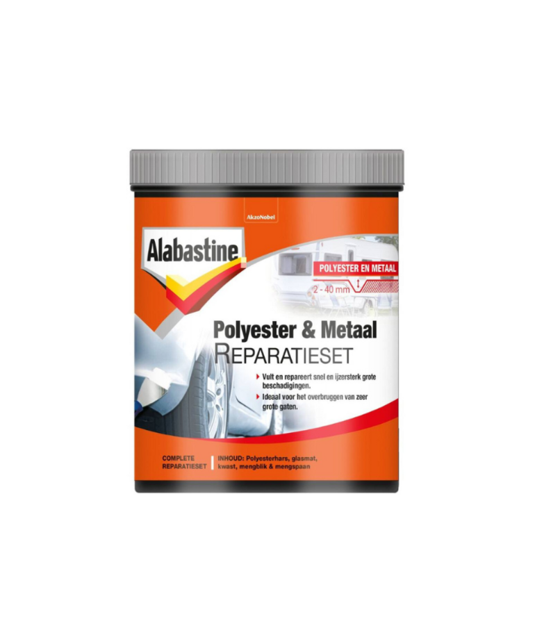 Alabastine Polyester & Metaal Reparatieset 2x 100 ml