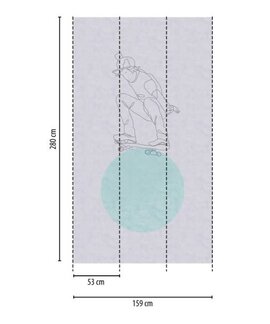 AS Creation Lilly & Luis 770681 / 77068-1 Blauw