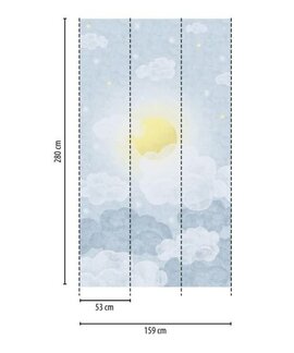 AS Creation Lilly & Luis 770641 / 77064-1 Blauw