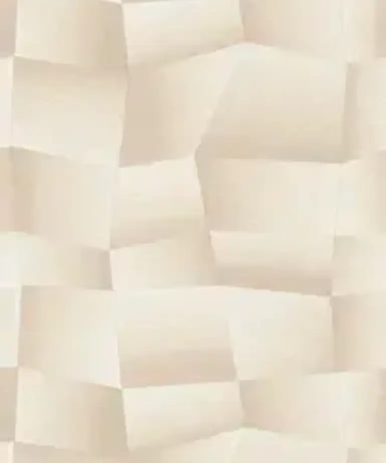 Living Walls Vibes & Styles 79197-4 3D-Geometrisch Beige, Crème, Metallic