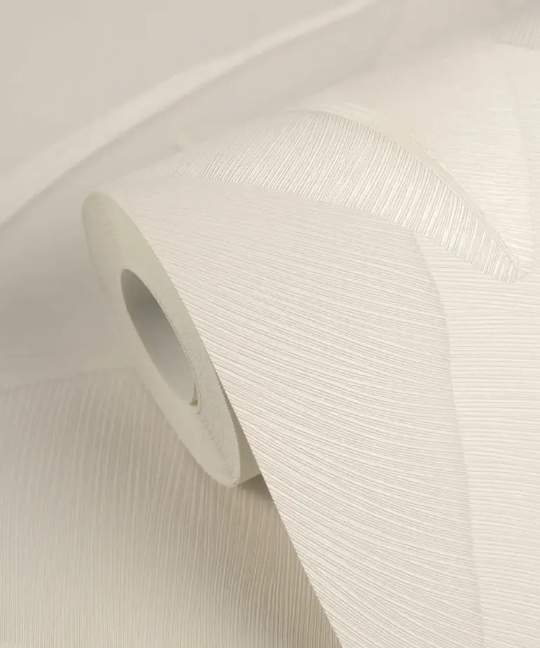 Living Walls Vibes & Styles 79039-6 Bladmotief Wit, Crème en Grijs