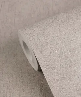 Living Walls Vibes & Styles 79201-8 Vezeltextuur in Bruin, Grijs en Metallic