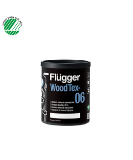 Flügger - assortiment Wood Tex 06 Semi-gloss Zelfreinigend