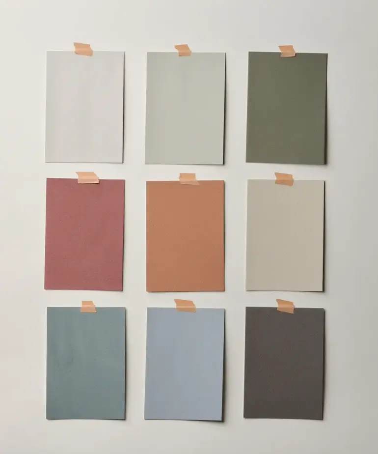 Flügger - assortiment Detale CPH Kabric Kleurstalen Set – 40 Kleuren