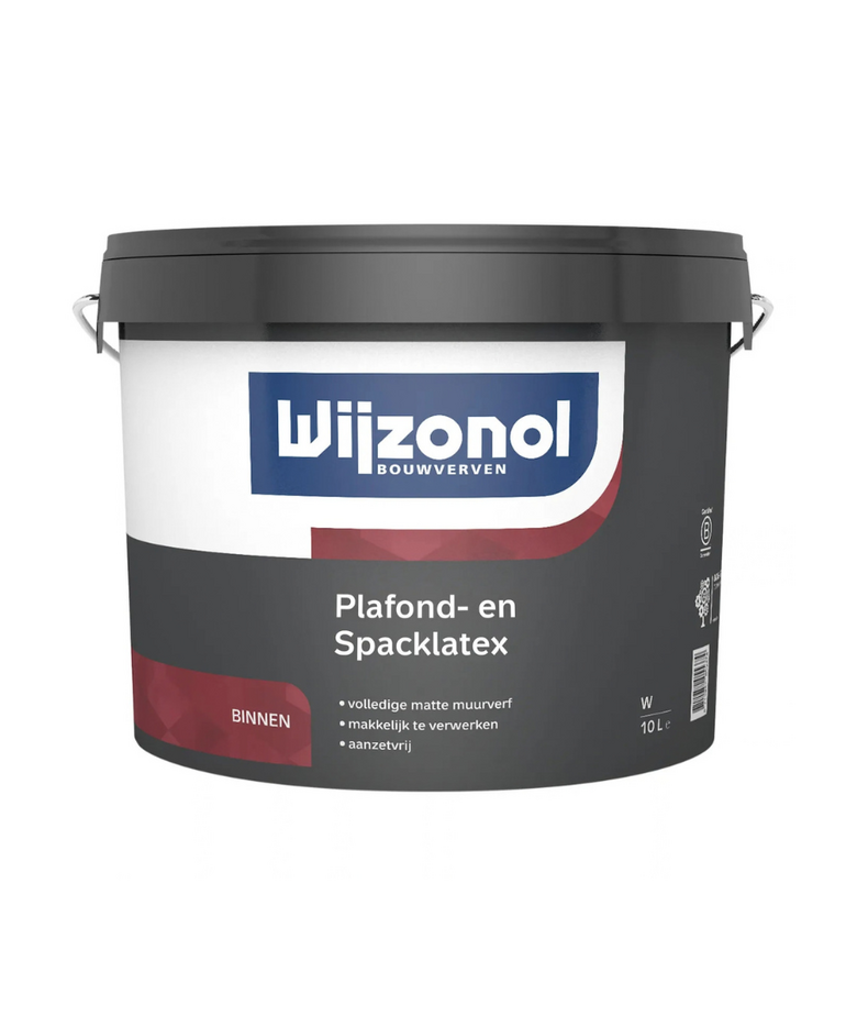 Wijzonol - assortiment Wijzonol Plafond- en Spacklatex
