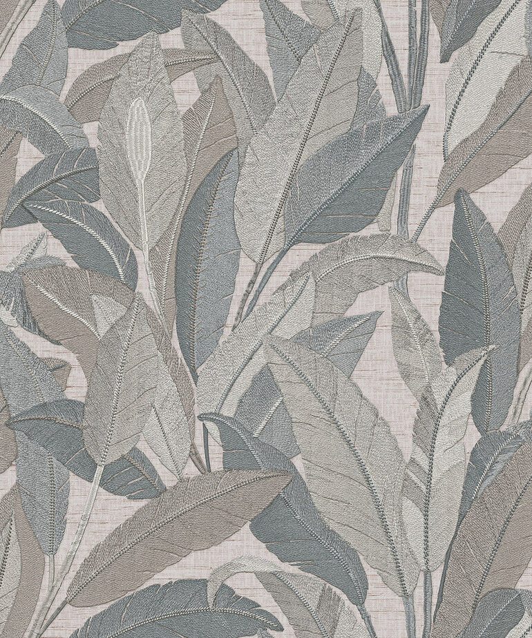 Dutch Wallcoverings Renaissance 2 RE521054 Grijs-Blauw