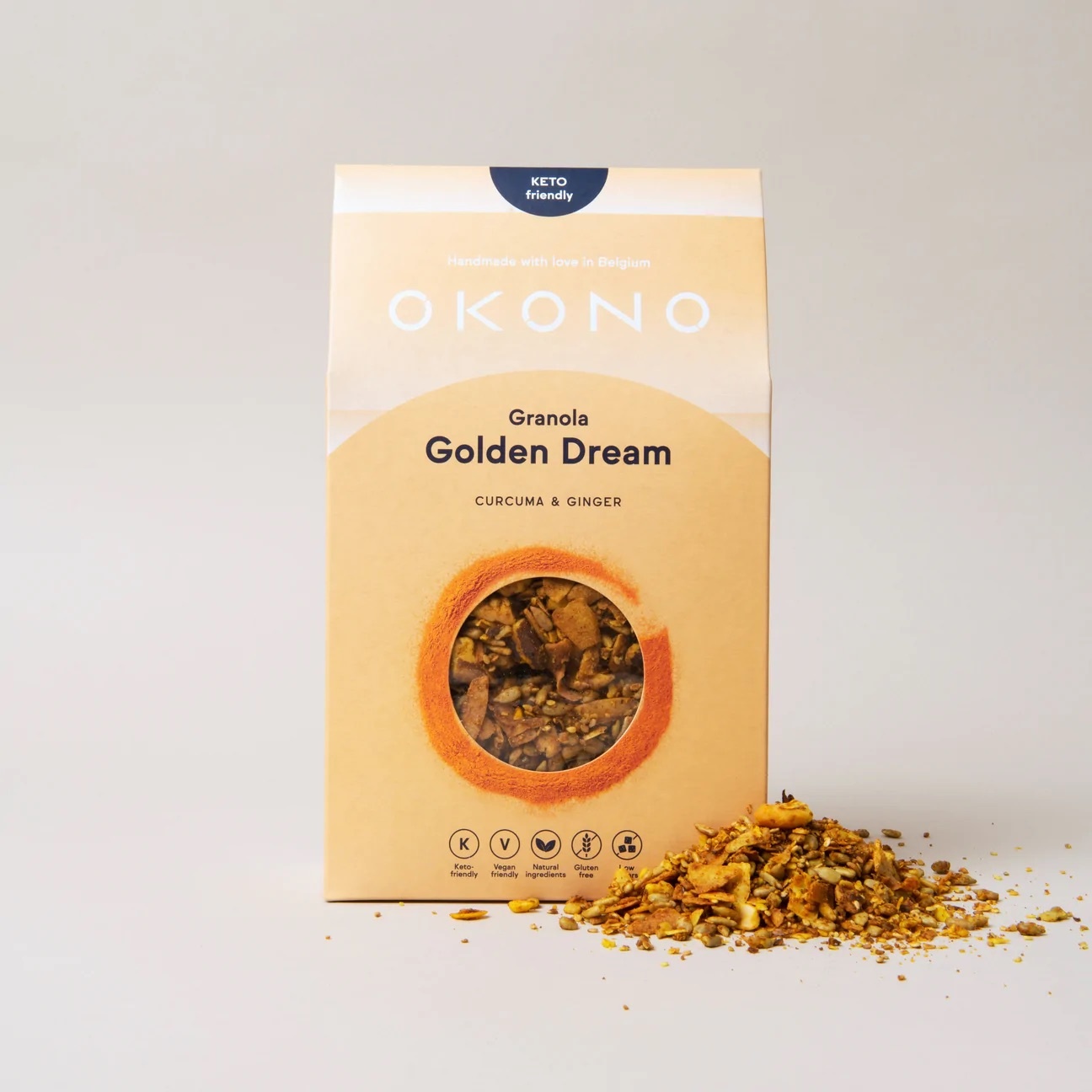 Golden Dream Granola - Curcuma & Ginger-1