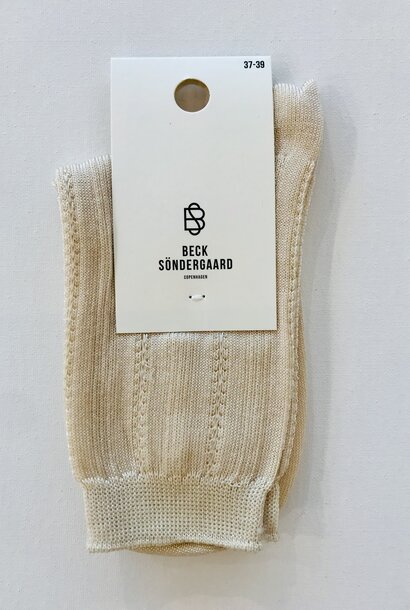 Solid Drake Sock 081 Sand Dollar