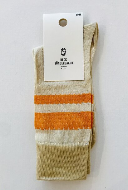 Janet Visca Sock 0045 Eggnog Off White