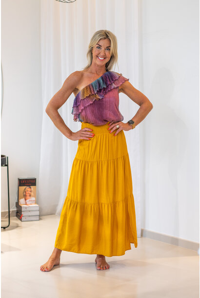 Solaire Maxi Skirt 248 Honey