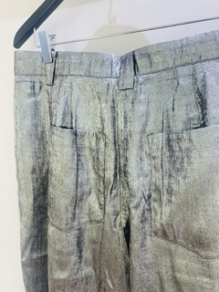 Shiny Pants 914 Silver Grey-5