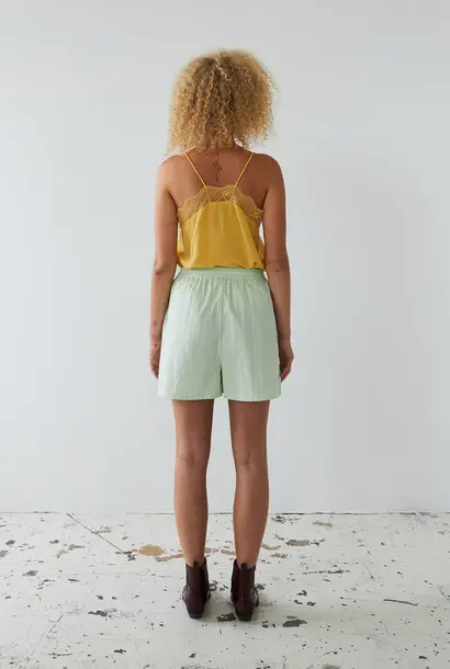Striped Shorts Mint Tea